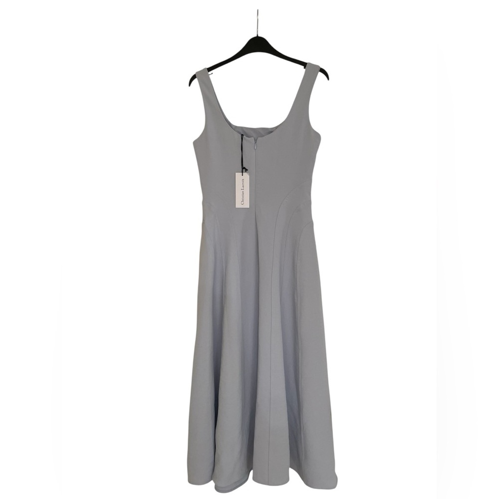 Christian Lacroix Light Blue Midi-Dress XXS